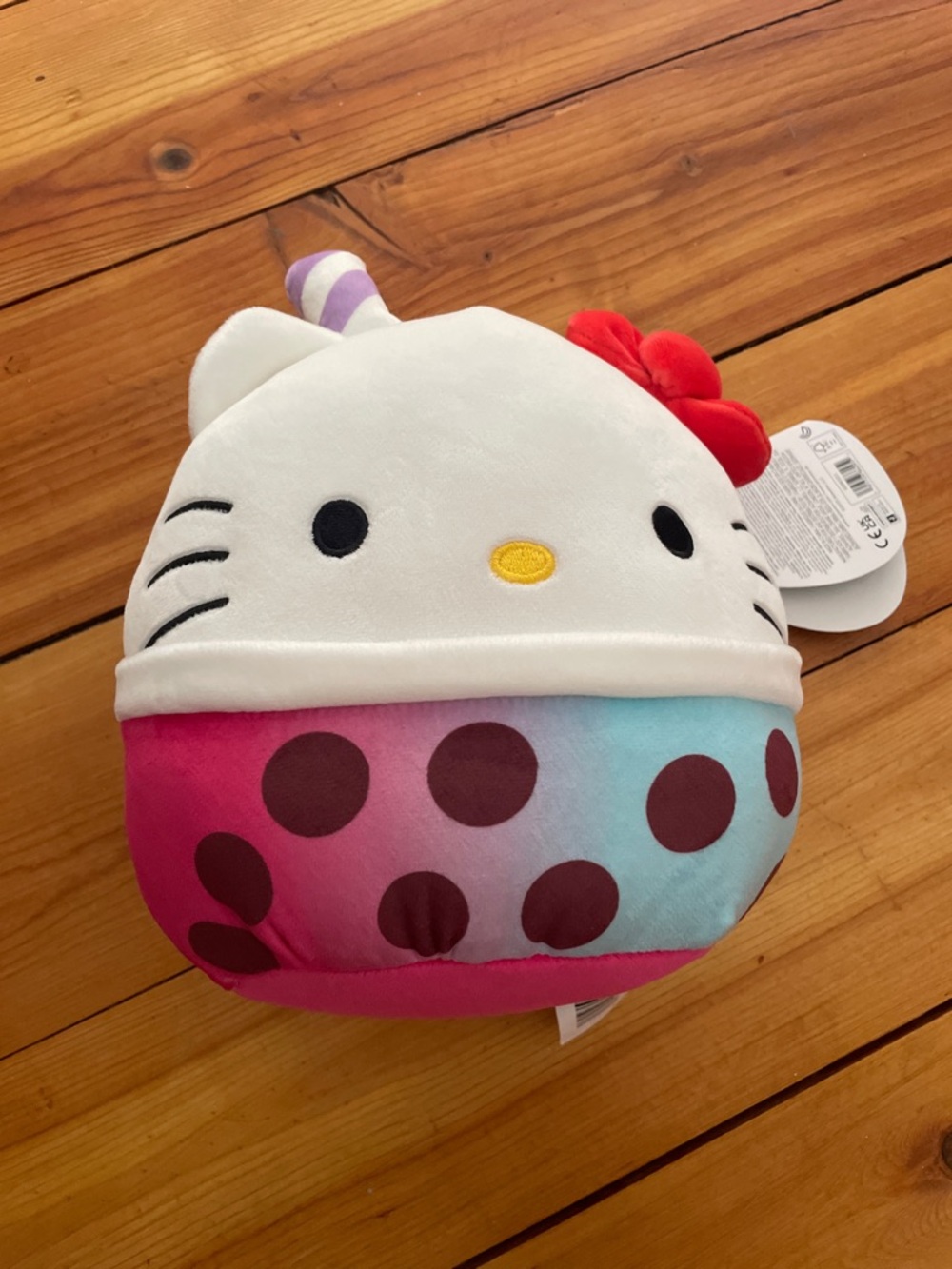 Sanrio Hello kitty Boba tea Squishmallow